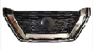 2021 - 2023 Nissan Rogue SL SV Front Bumper Grille Chrome Trim No Camera Hole