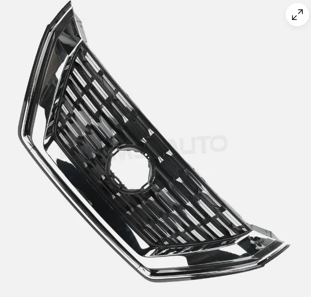 2021 - 2023 Nissan Rogue SL SV Front Bumper Grille Chrome Trim No Camera Hole