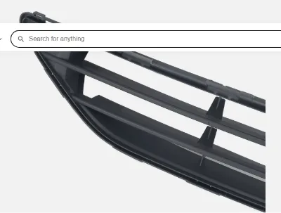 2017 - 2020 Nissan Rogue FRONT BUMPER COVER LOWER GRILLE
