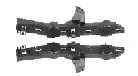 2015 - 2022 Nissan Rogue Sport Front Bumper Brackets Support LH