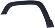 2015 - 2020 Jeep Renegade Front Fender Flare Wheel Arch Trim RH