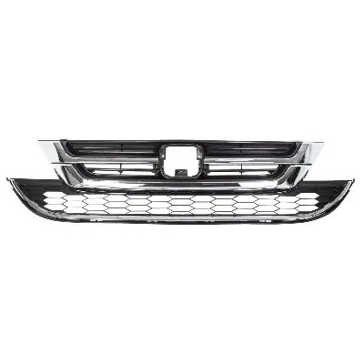 2010 - 2011 Honda CRV FRONT UPPER GRILLE (w Chrome)