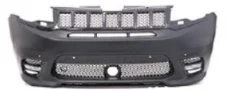 2019 - 2023 Jeep Cherokee Complete Front Bumper Cover Kit with Fog Lights