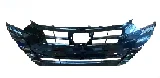 2024 - 2025 Nissan Versa Front Bumper Grille Chrome Black