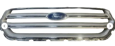 2017 - 2019 Ford Escape FRONT GRILLE (SILVER/CHROME TRIM)