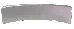 2019 - 2022 For Honda Pilot Silver Bumper Face Bar Trim Molding Step Pad Front