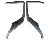 2020 - 2022 Honda CRV Front Bumper Face Bar Molding Trim (Gray) RH