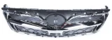 2009 - 2010 Toyota Corolla Fits Front Bumper Upper Base Grille Black+Chrome