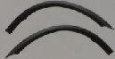 2014 - 2020 Mitsubishi Outlander FRONT PASSENGER SIDE REARWARD WHEEL ARCH TRIM