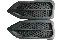 2014 - 2015 Honda CIVIC COUPE Front Cover Fog Light Lamp Hole Grille LH