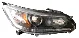 2013 - 2015 HONDA Headlight for Accord Black USA LH
