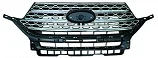 2020 - 2024 Ford Explorer Chrome Mesh Front Bumper Grille, Compatible