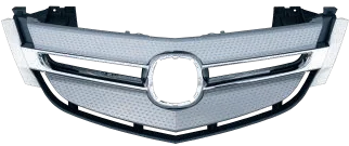 2007 - 2009 ACURA MDX Front Upper Bumper Grille W/Chrome Trim