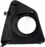 2014 - 2016 Toyota Corolla Fog Light Cover Driver and Passenger Pair Black R/L