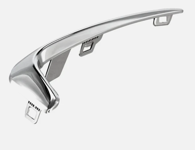 2021 - 2025 Chrysler Pacifica FRONT PASSENGER SIDE FOG LIGHT TRIM (CHROME)