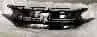 2016 - 2018 Honda Civic Front Bumper Hood Grille (Glossy Black)