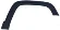 2015 - 2020 Jeep Renegade Front Fender Flare Wheel Arch Trim Left LH