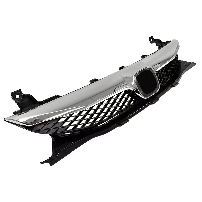2009 - 2011 Honda Civic Chrome Trim Bumper Upper Grille
