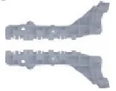 2018 - 2025 MITSUBISHI OUTLANDER REAR BUMPER LEFT SIDE RETAINER BRACKET LH