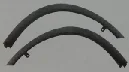2014 - 2020 Mitsubishi Outlander FRONT PASSENGER SIDE FORWARD WHEEL ARCH TRIM