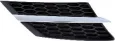 2013 - 2015 Toyota RAV4 Front Grille Bumper Black Chrome Right Side RH/LH