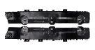 2014 - 2019 Nissan Rogue Front Bumper Support Retainer Brackets LH
