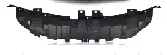 2020 for Nissan Versa Black Front Upper Grille Fits