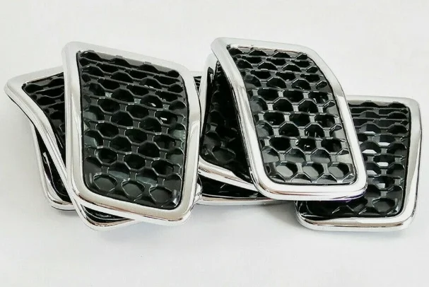 2019 - 2023 Jeep Cherokee FRONT GRILLE PIECES (CHROME TRIM)