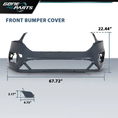 2017 - 2019 Ford Escape Front Bumper Cover