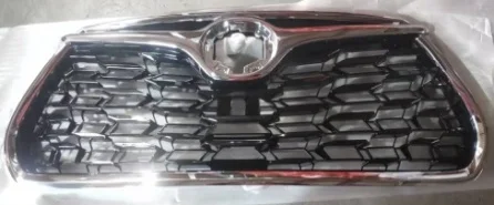 2020 - 2023 Toyota Highlander Grille | CAPA | With Painted Silver Gray Insert